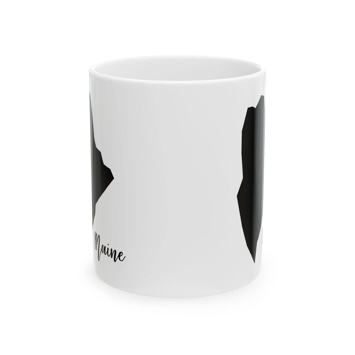 Maine State Silhouette Ceramic Mug – 11oz    Item #53745