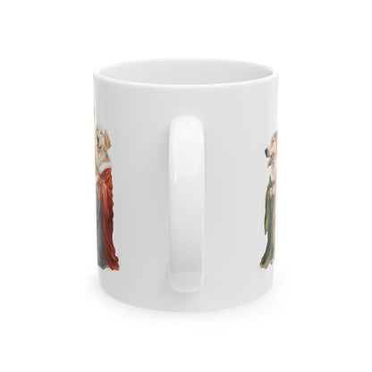 Adorable Dog Saints Christmas Mug 11oz   Item #124879