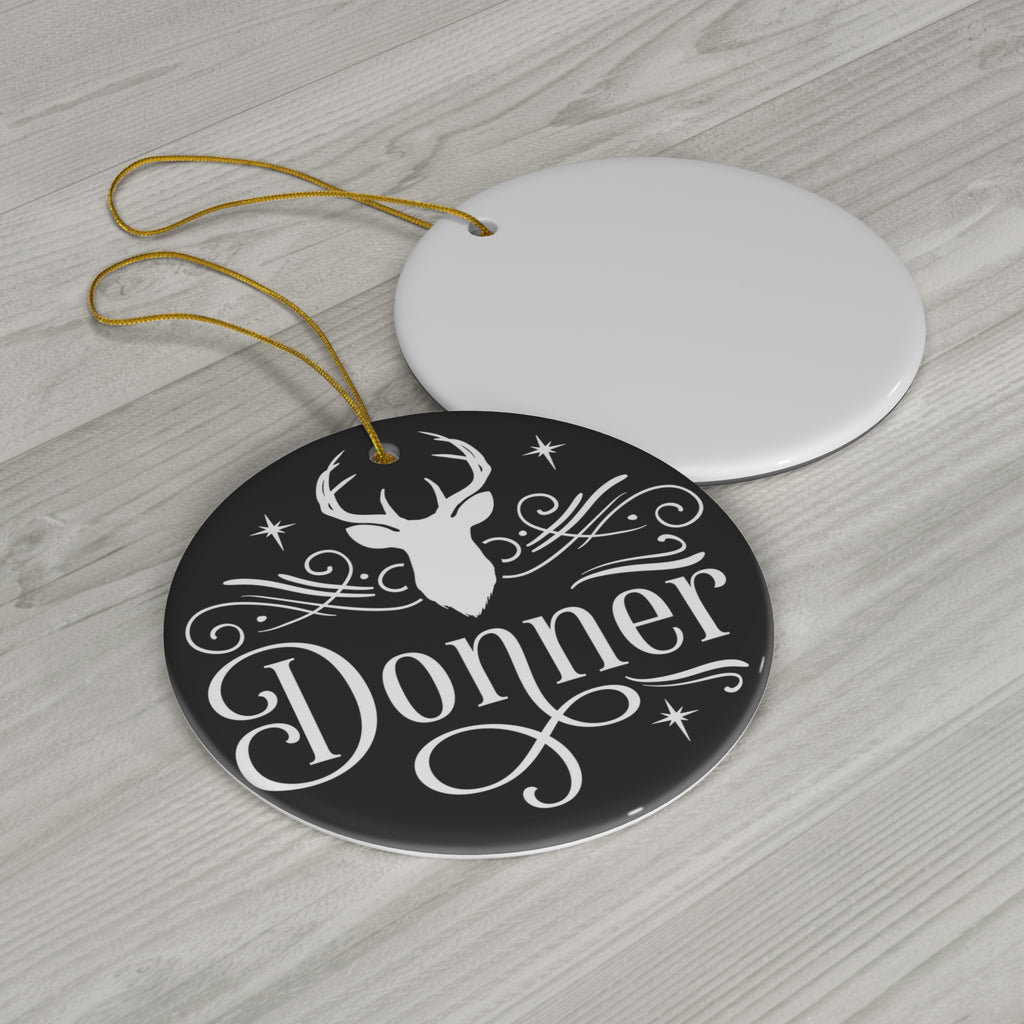 Donner Reindeer Ceramic Ornament     Item #8182986 - Buckshot's Bargain Barn