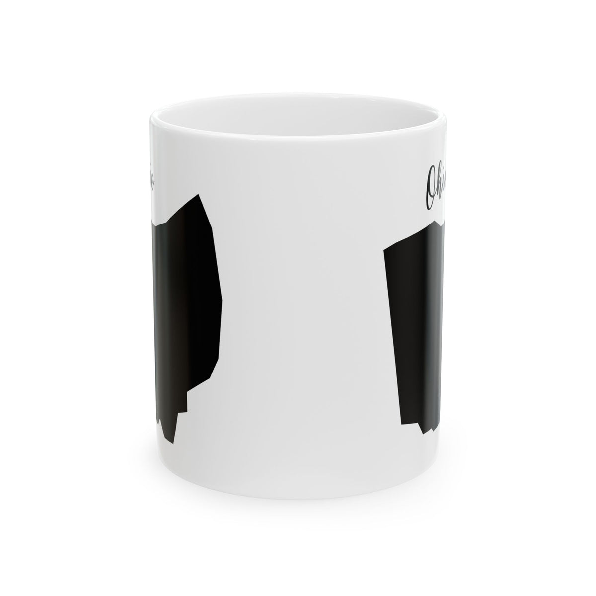 Ohio State Silhouette Ceramic Mug – 11oz    Item #74203