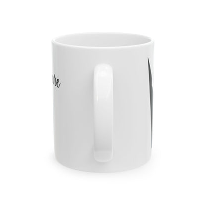 Delaware State Silhouette Ceramic Mug – 11oz    Item #90606
