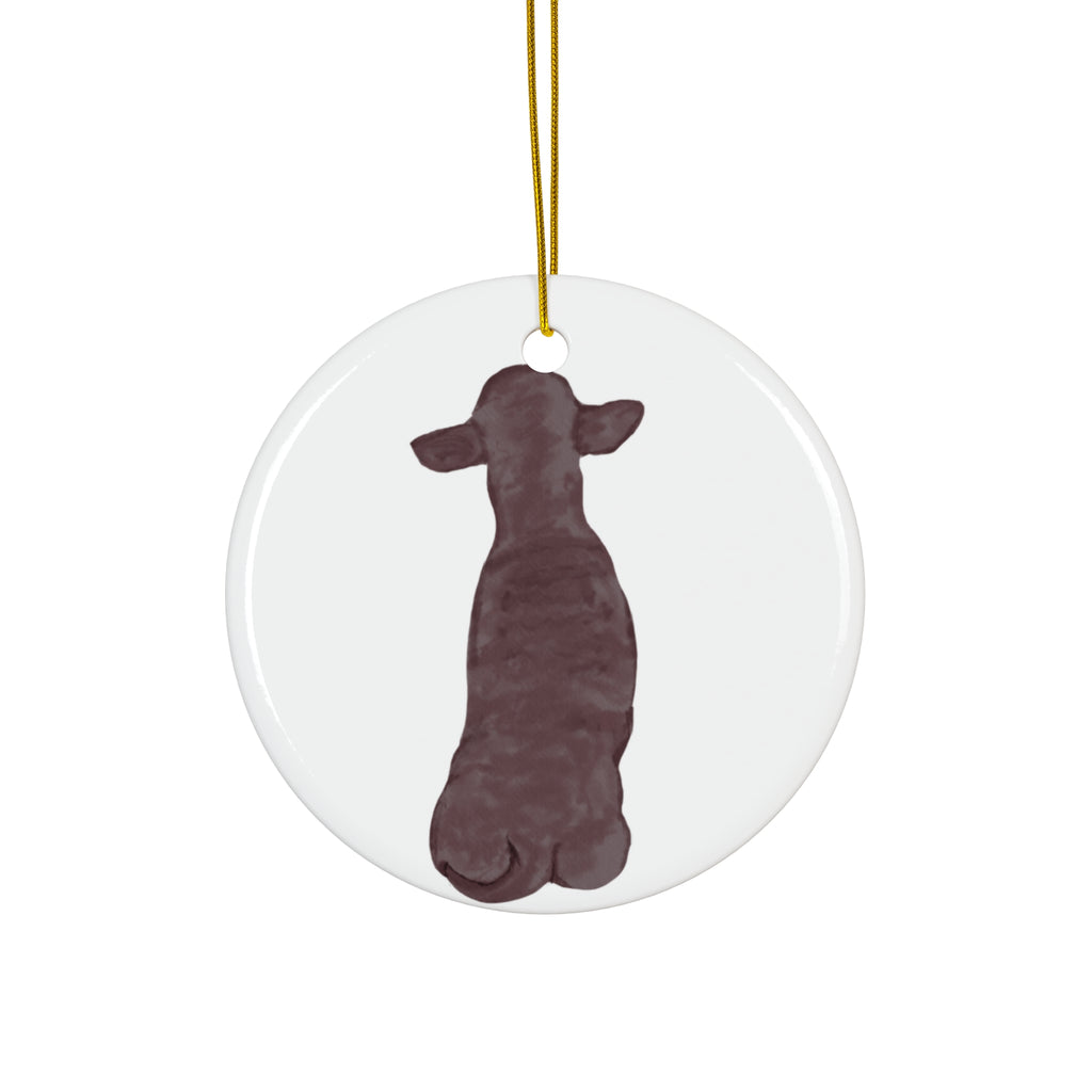Dog Ceramic Disc Ornament         Item #8918679