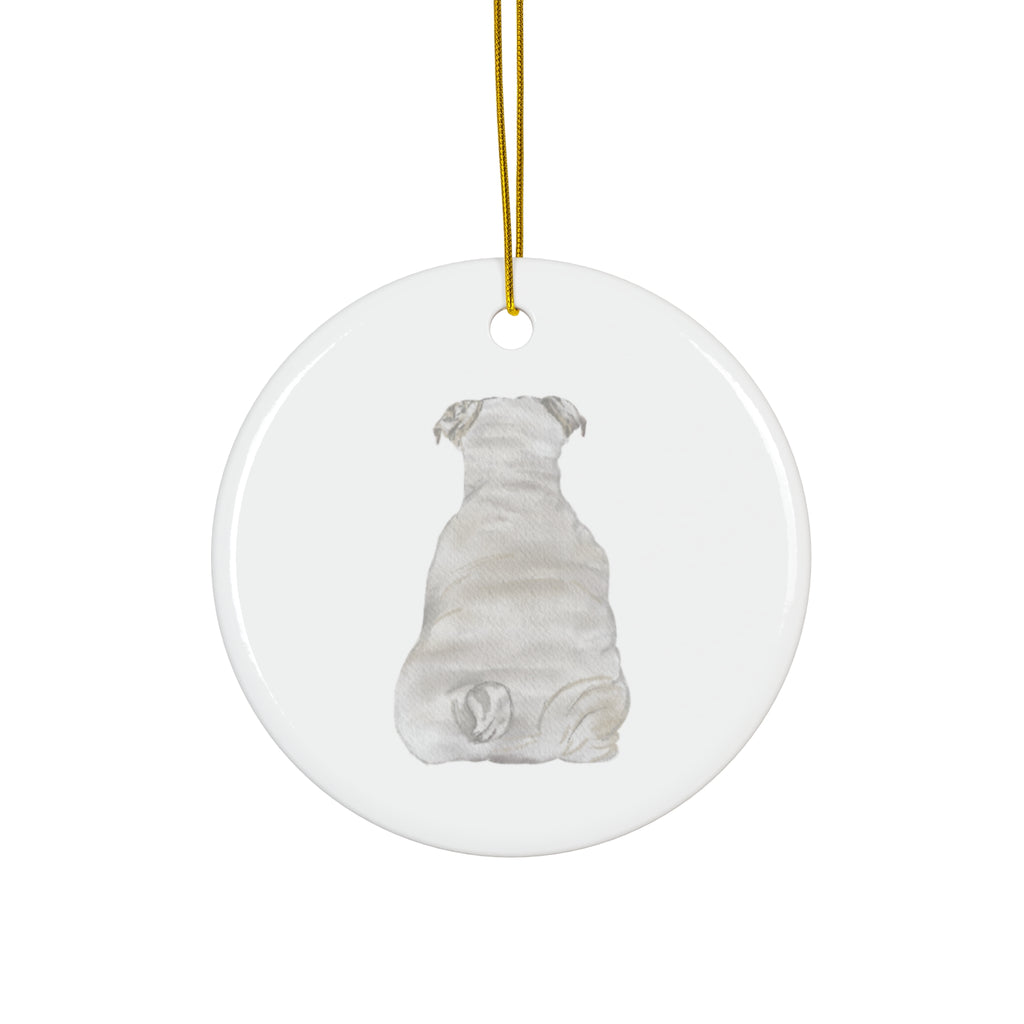 Dog Ceramic Disc Ornament         Item #6281621