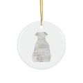 Dog Ceramic Disc Ornament         Item #6281621