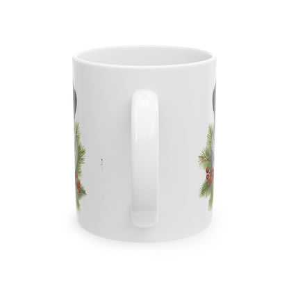 Festive Rottweiler Christmas Mug – Holiday Dog Lover Coffee Cup 11oz  Item #409874