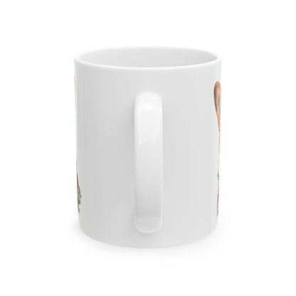 Corgi Christmas Mug – Festive Holiday Dog Ceramic Coffee Cup 11oz   Item #500371