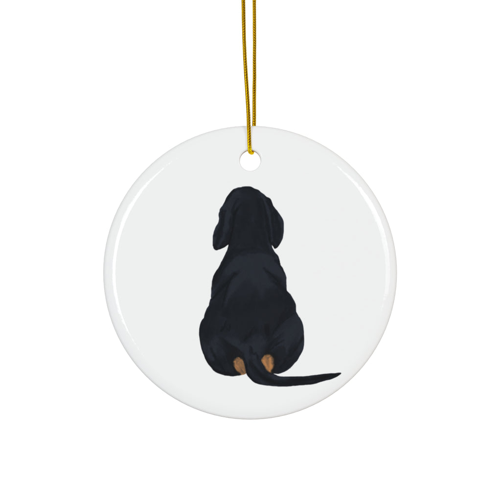 Dog Ceramic Disc Ornament         Item #927673