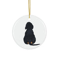 Dog Ceramic Disc Ornament         Item #927673