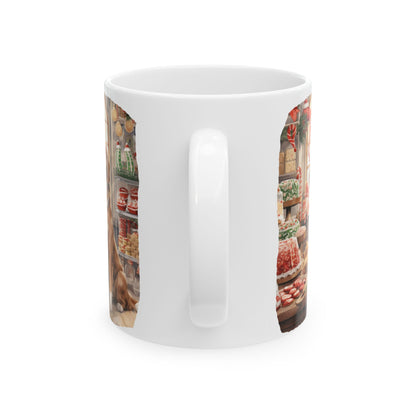 Christmas Bakery Dog Ceramic Mug  11oz  Item #784714