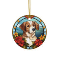 Christmas Dog Ceramic Ornament           Item #7632157 - Buckshot's Bargain Barn