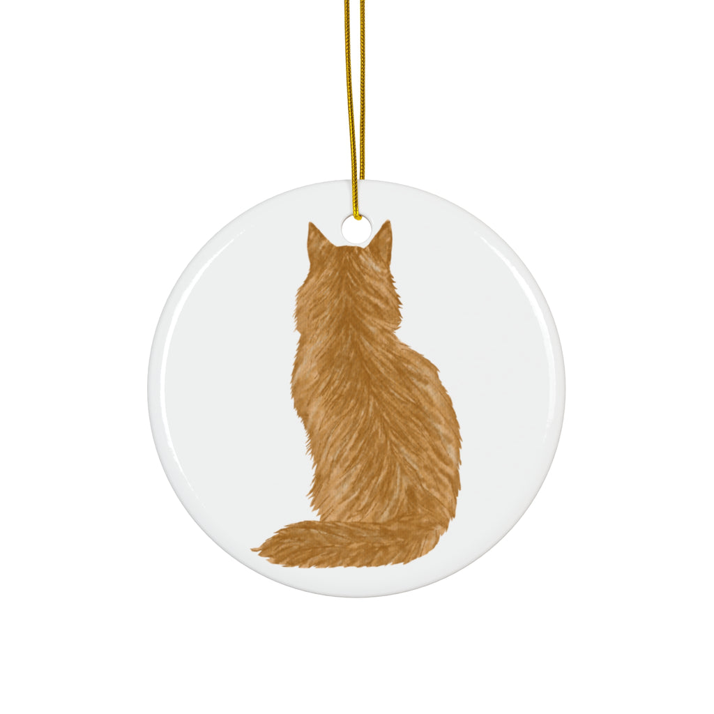Cat Ceramic Ornament     Item #276188 - Buckshot's Bargain Barn