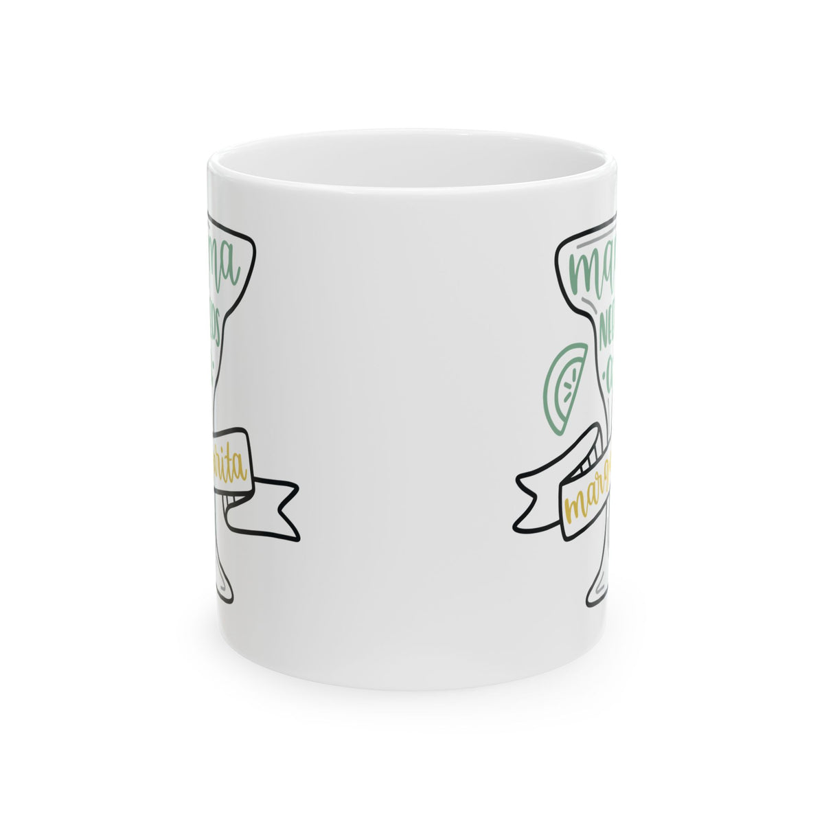 Ceramic Mug - 'Mama Needs Coffee' Cute Pastel Mom Coffee Mug, Mother's Day Gift  11oz  Item #271664