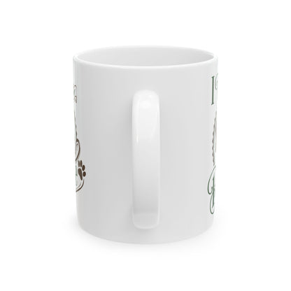 I Love My Beagle Dog Ceramic Mug — Cute Coffee Cup 11oz    Item #203779