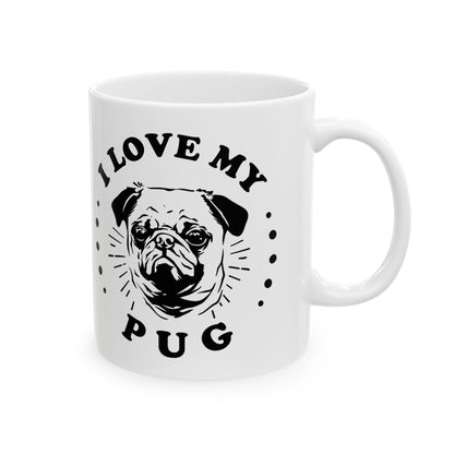 Copy of Love Is A Four Legged Word Ceramic Mug — Pet Coffee Cup 11oz   Item #777953