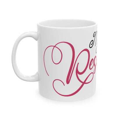 Rescue Dog Mug – "My Dog Rescued Me" Ceramic Coffee Cup 11oz  Item #349978