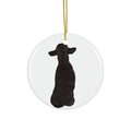 Dog Ceramic Disc Ornament       Item #8333144