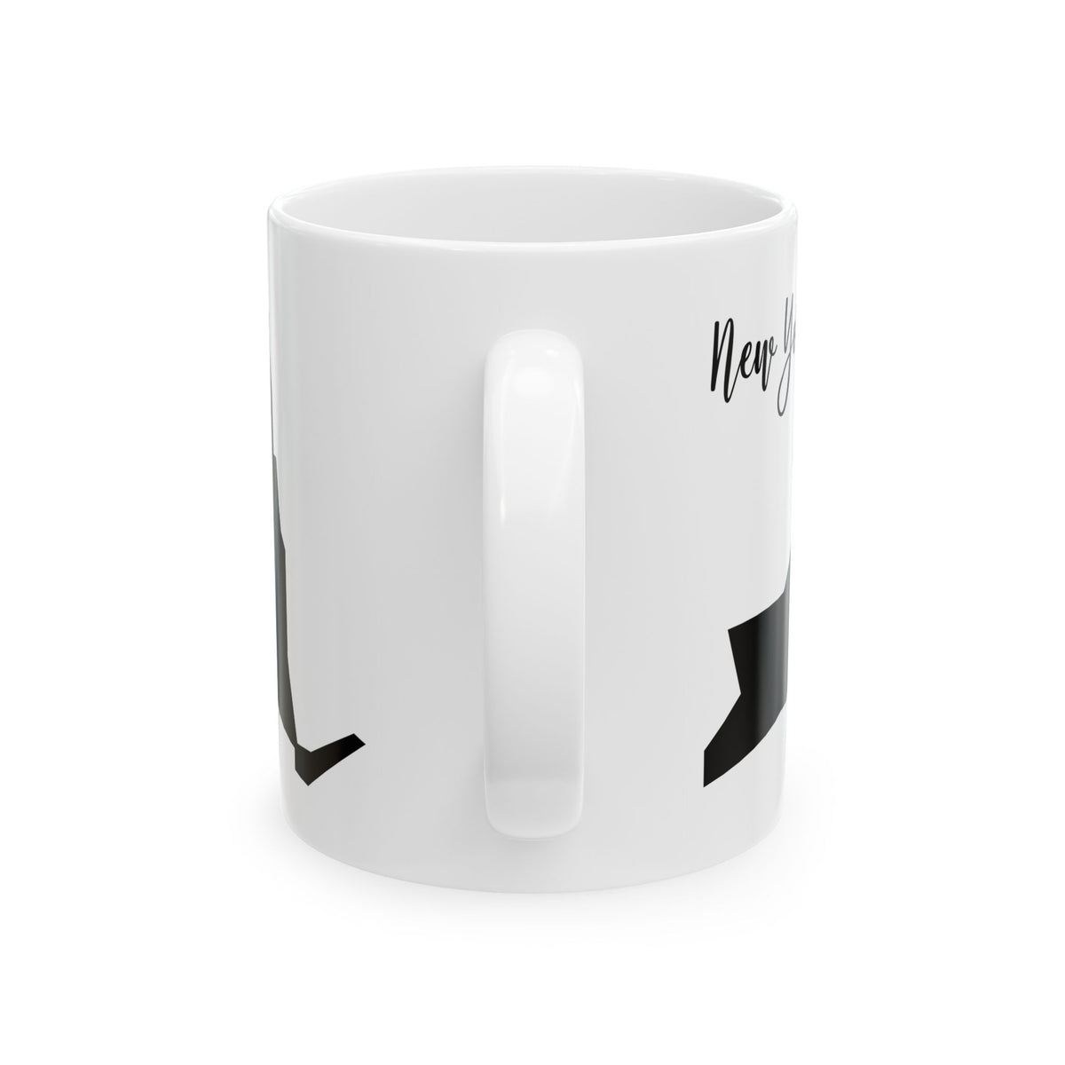 New York State Silhouette Ceramic Mug – 11oz    Item #925804