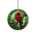 Christmas Cardinal Ceramic Ornament      Item #8054831 - Buckshot's Bargain Barn