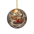Truck Ceramic Disc Ornament      Item #9162182