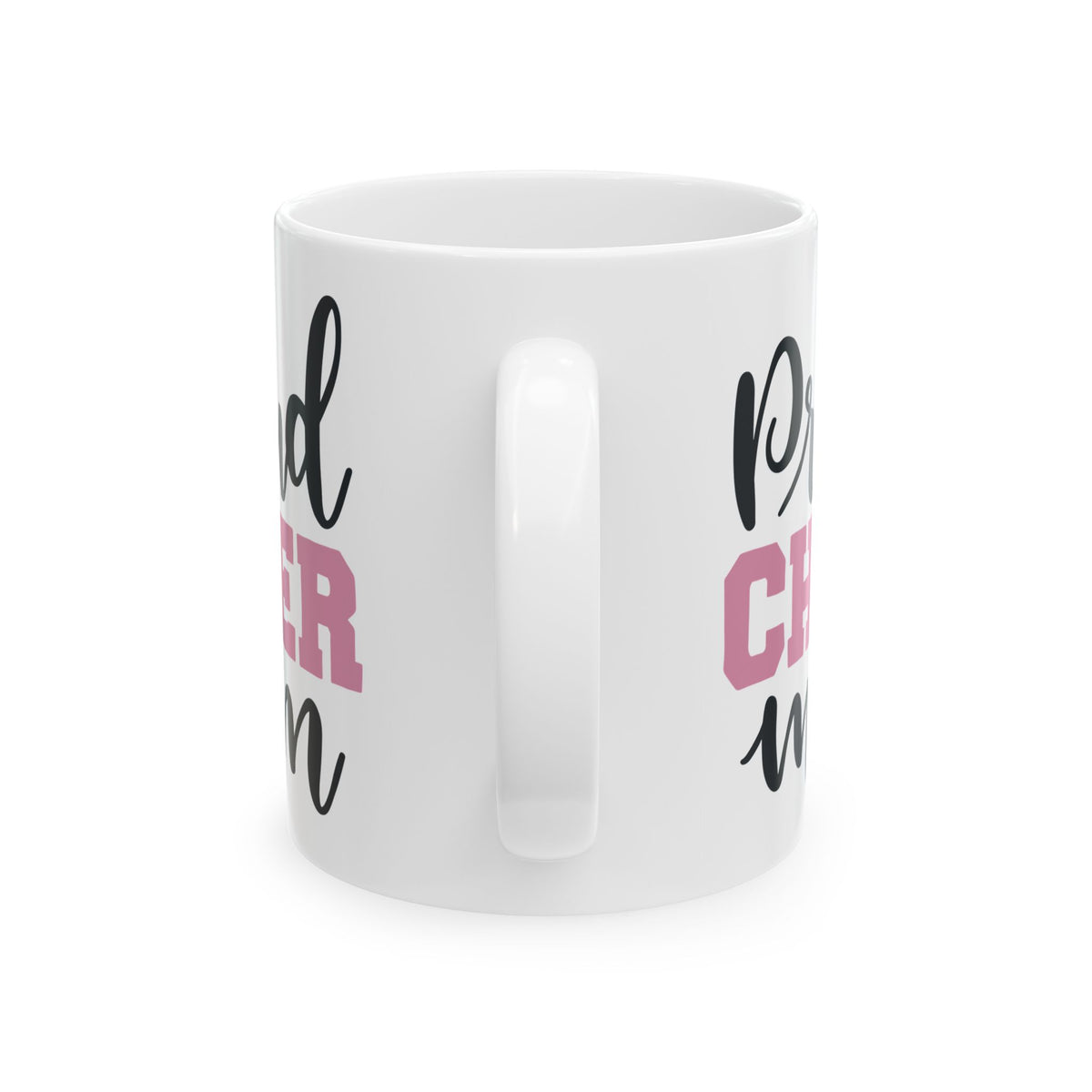 Proud Cheer Mom Ceramic Mug — Cheerleading Gift  11oz   Item #308766