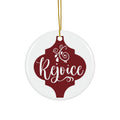 Rejoice Ceramic Disc Ornament      Item #9254834