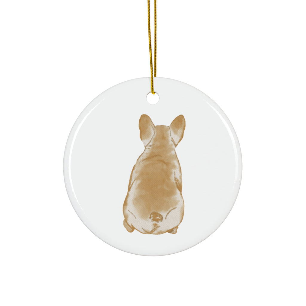 Dog Ceramic Disc Ornament         Item #45919