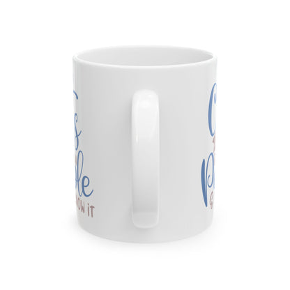 Ceramic Mug — "Cats Are Better Than People & They Know It  Funny Cat Lover Coffee Mug 11oz   Item #930841