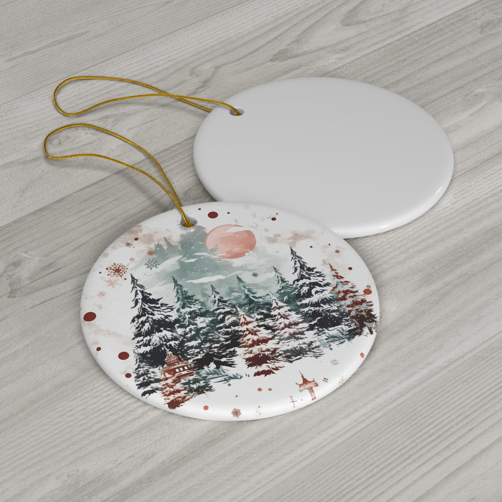 Trees Ceramic Ornament       Item #357985 - Buckshot's Bargain Barn