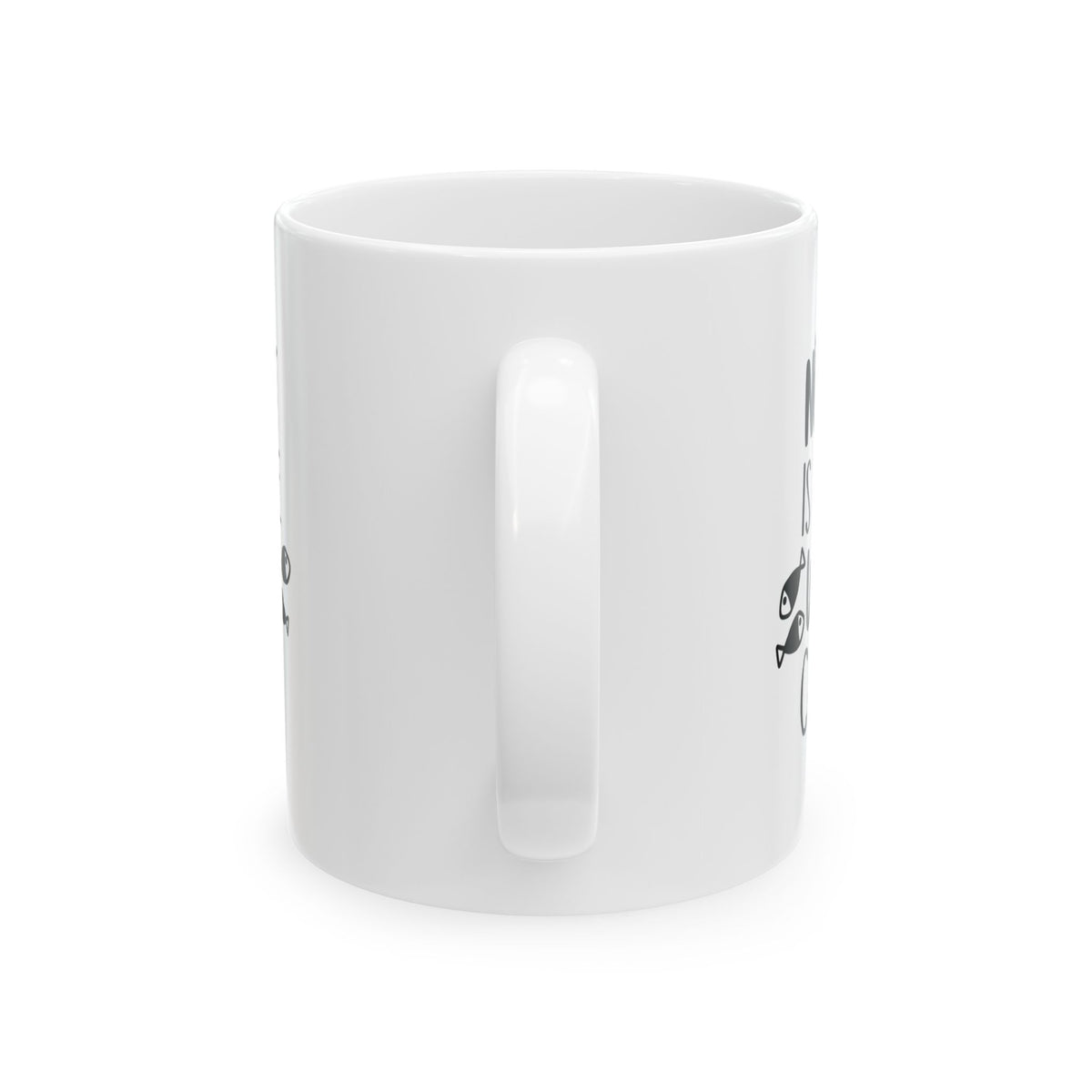Cat Hair Mug — "No Outfit Is Complete Without Cat Hair" Ceramic Coffee Cup 11oz    Item #626037