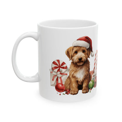 Christmas Candy Cane Bear Ceramic Mug  11oz   Item #197911