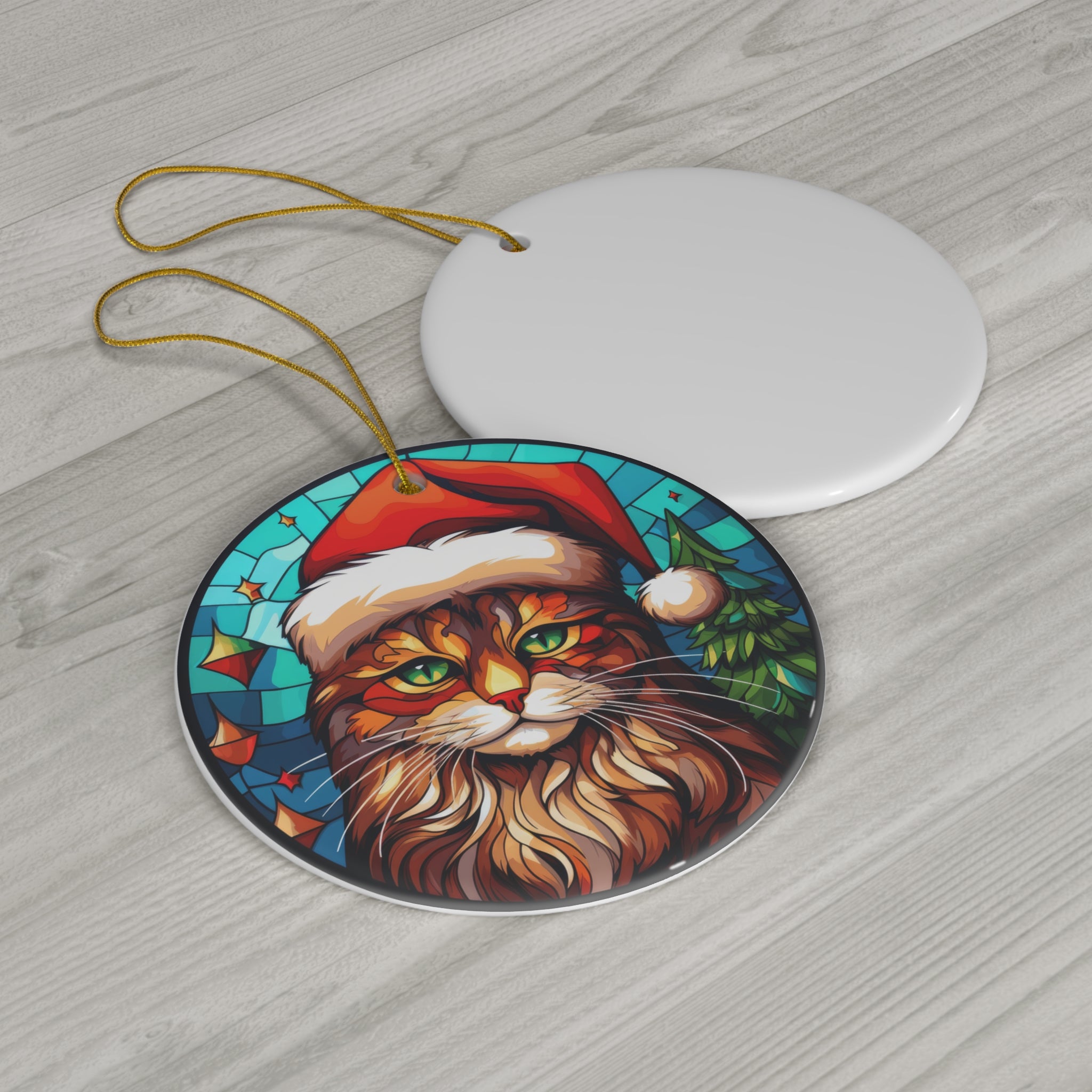 Cat Ceramic Ornament         Item #5769707 - Buckshot's Bargain Barn