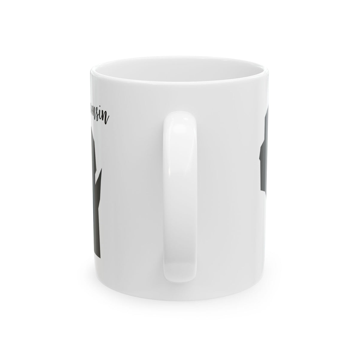 Wisconsin State Silhouette Ceramic Mug – 11oz    Item #621224