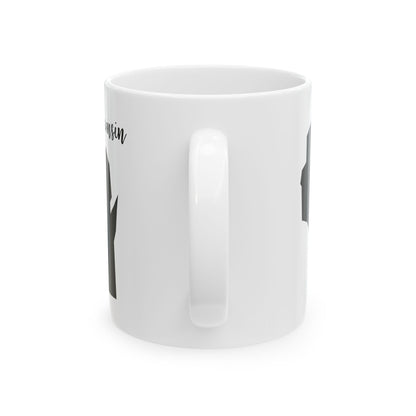 Wisconsin State Silhouette Ceramic Mug – 11oz    Item #621224