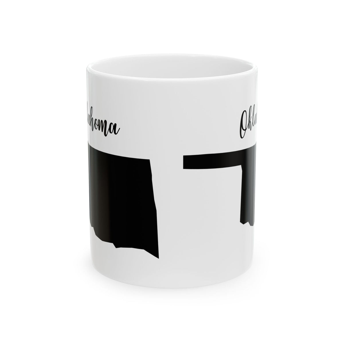 Oklahoma State Silhouette Ceramic Mug – 11oz    Item #753224