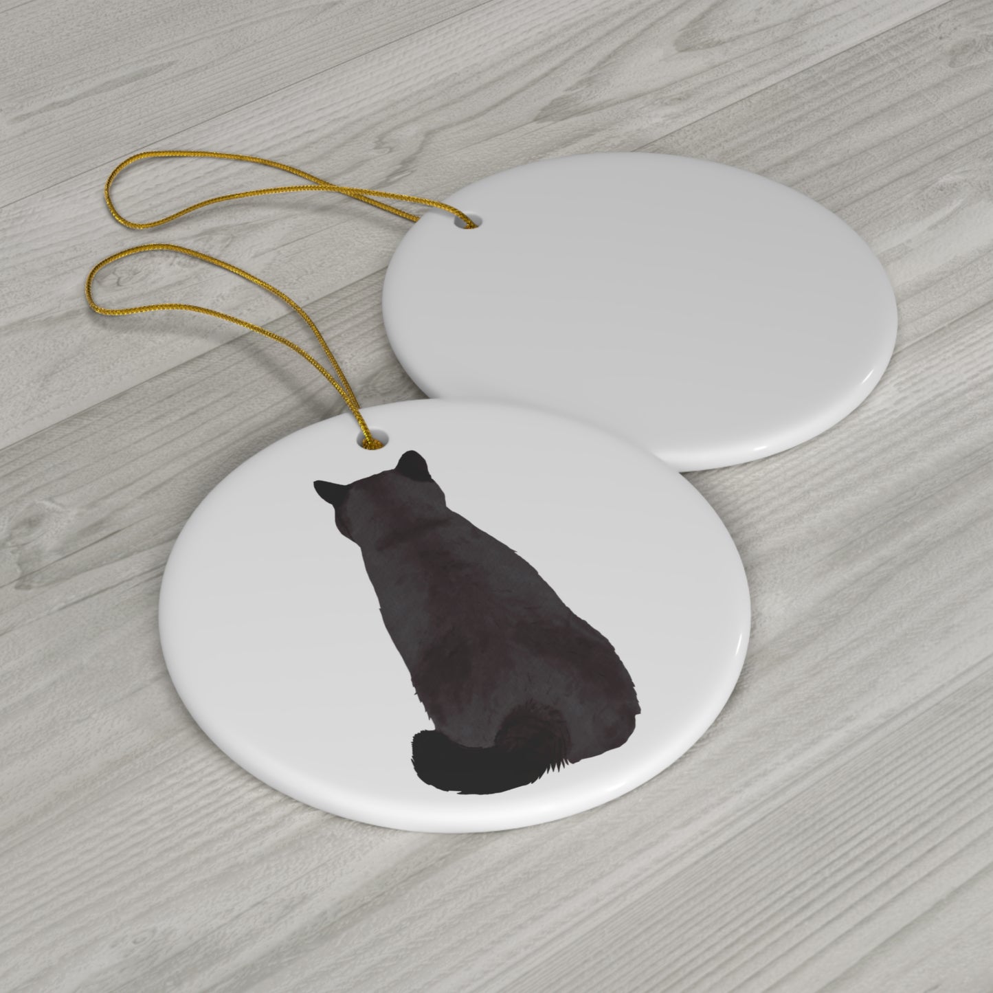 Cat Ceramic Ornament          Item #5605591