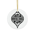 Winter Vibes Ceramic Disc Ornament      Item #9143339