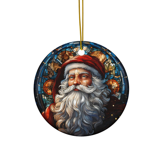 Santa Ceramic Ornament     Item #4132129