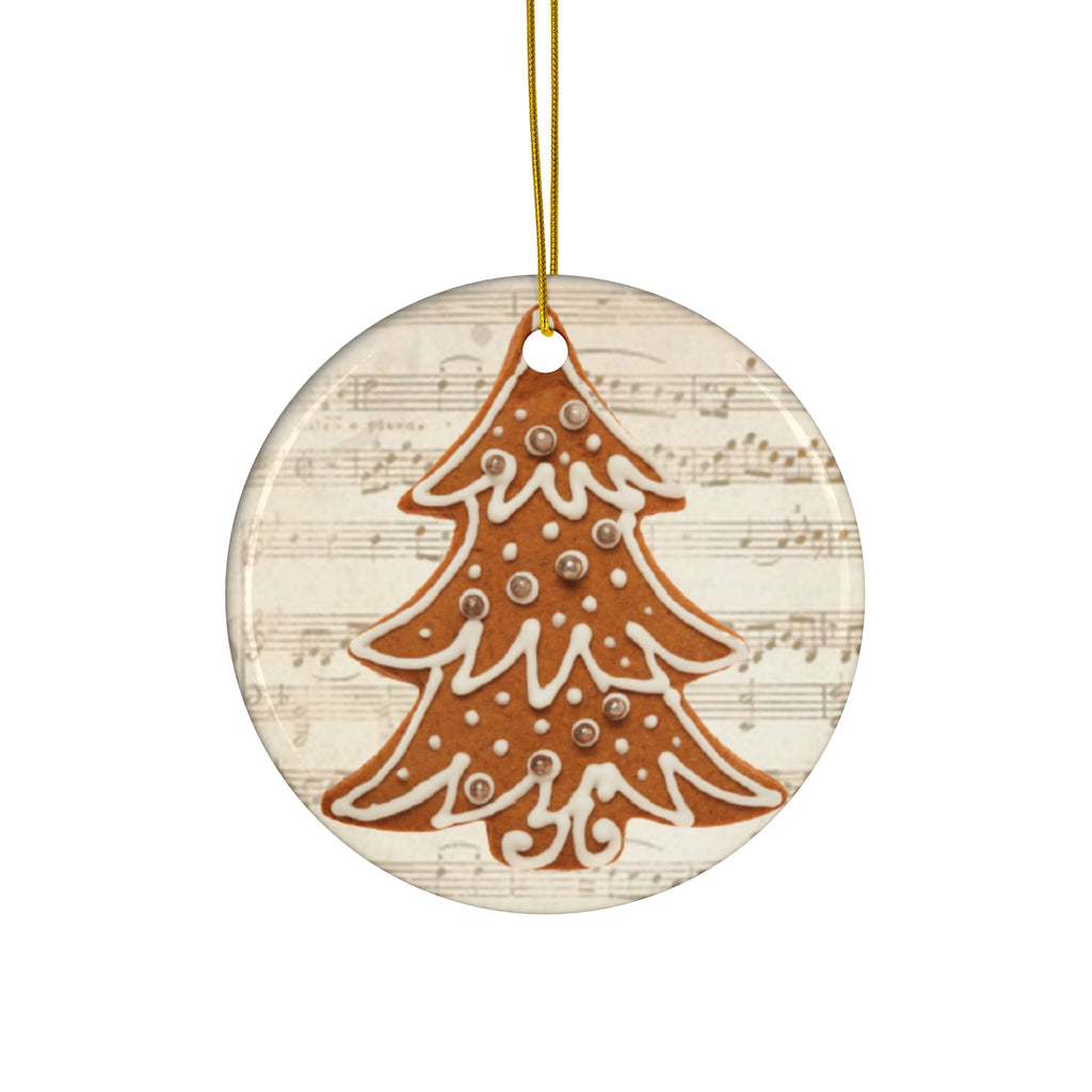 Christmas Tree Ceramic Disc Ornament       Item #5389208 - Buckshot's Bargain Barn
