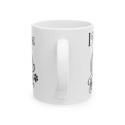 I Love My Bulldog Dog Ceramic Mug — Cute Coffee Cup 11oz    Item #227703