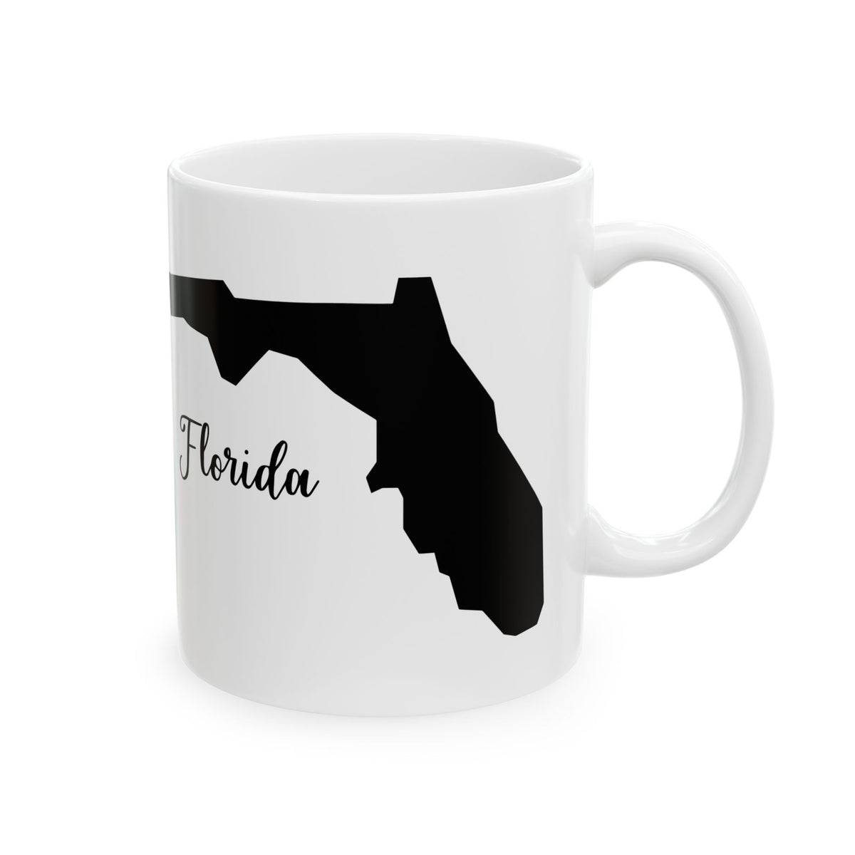 Florida State Silhouette Ceramic Mug – 11oz    Item #742626