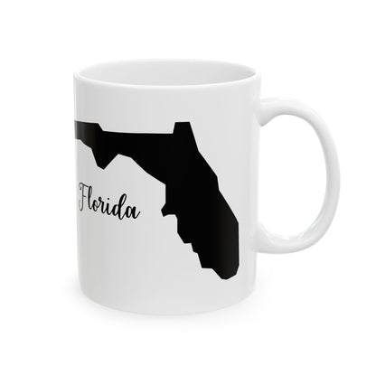 Florida State Silhouette Ceramic Mug – 11oz    Item #742626