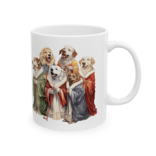 Adorable Dog Saints Christmas Mug 11oz   Item #124879