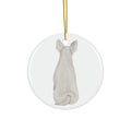Dog Ceramic Disc Ornament           Item #8403536
