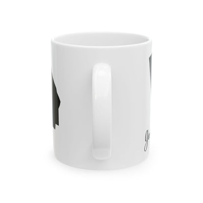 Georgia State Silhouette Ceramic Mug – 11oz    Item #595169