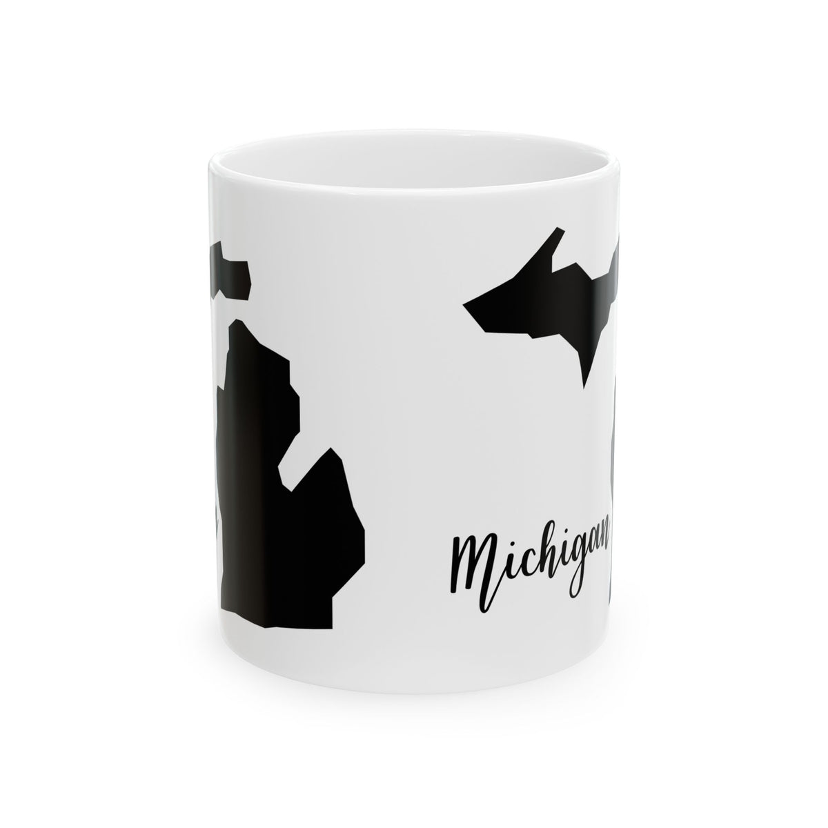 Michigan State Silhouette Ceramic Mug – 11oz    Item #45149