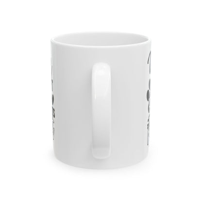 You Left Paw Prints On My Heart Ceramic Mug — Pet Coffee Cup 11oz   Item #756765