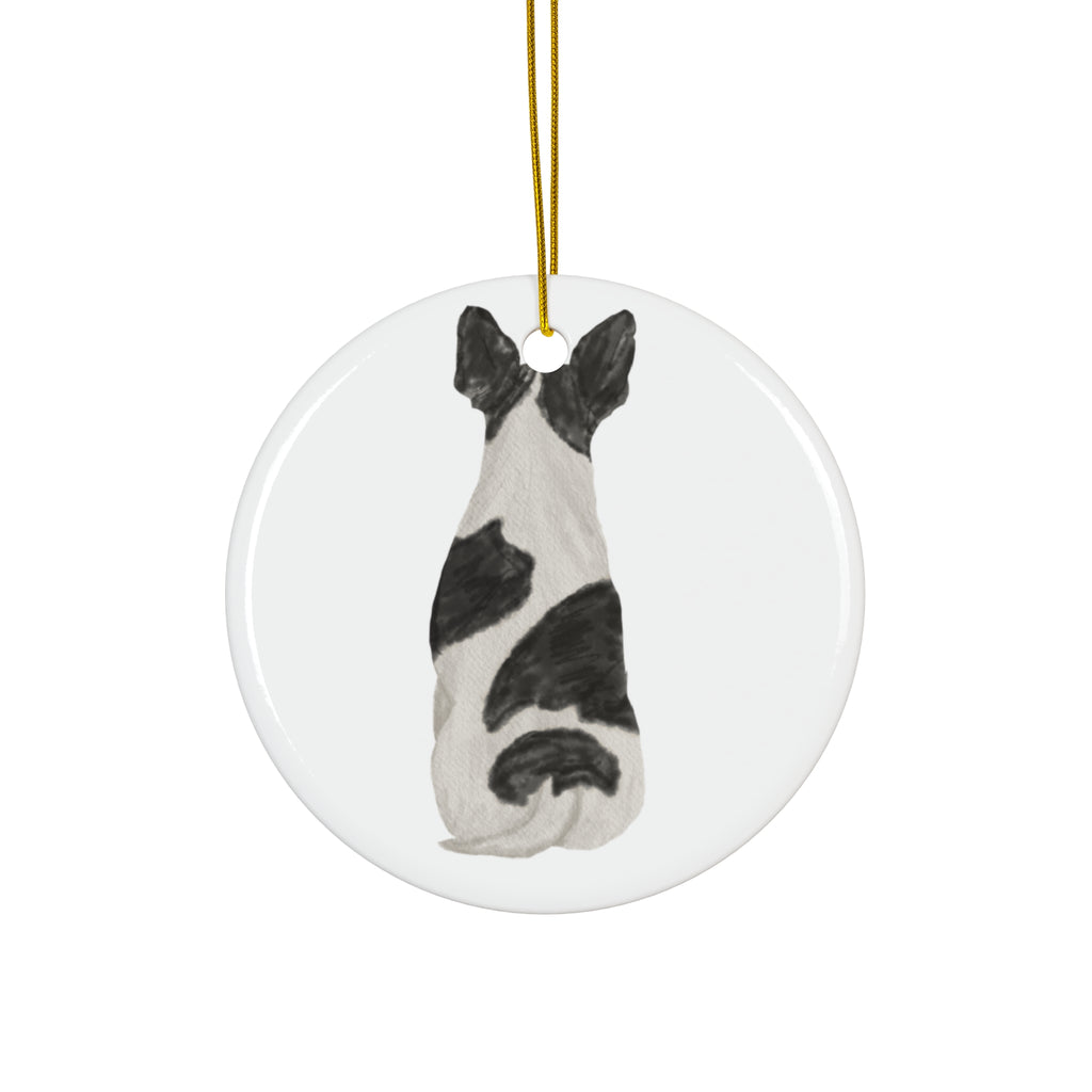 Dog Ceramic Disc Ornament          Item #4143747