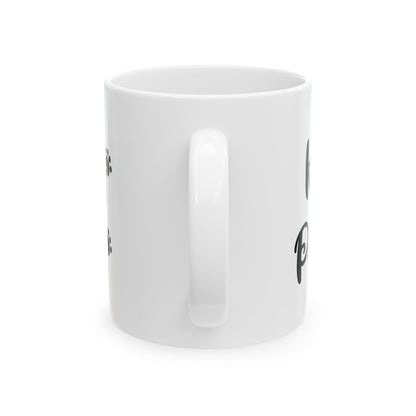 Ceramic Mug — “My Kinda Kids Have Paws” Paw-Print Dog Lover Coffee Mug 11oz   Item #711243