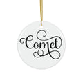 Comet Reindeer Ceramic Ornament By Santa's Creations     Item #273311 - Buckshot's Bargain Barn