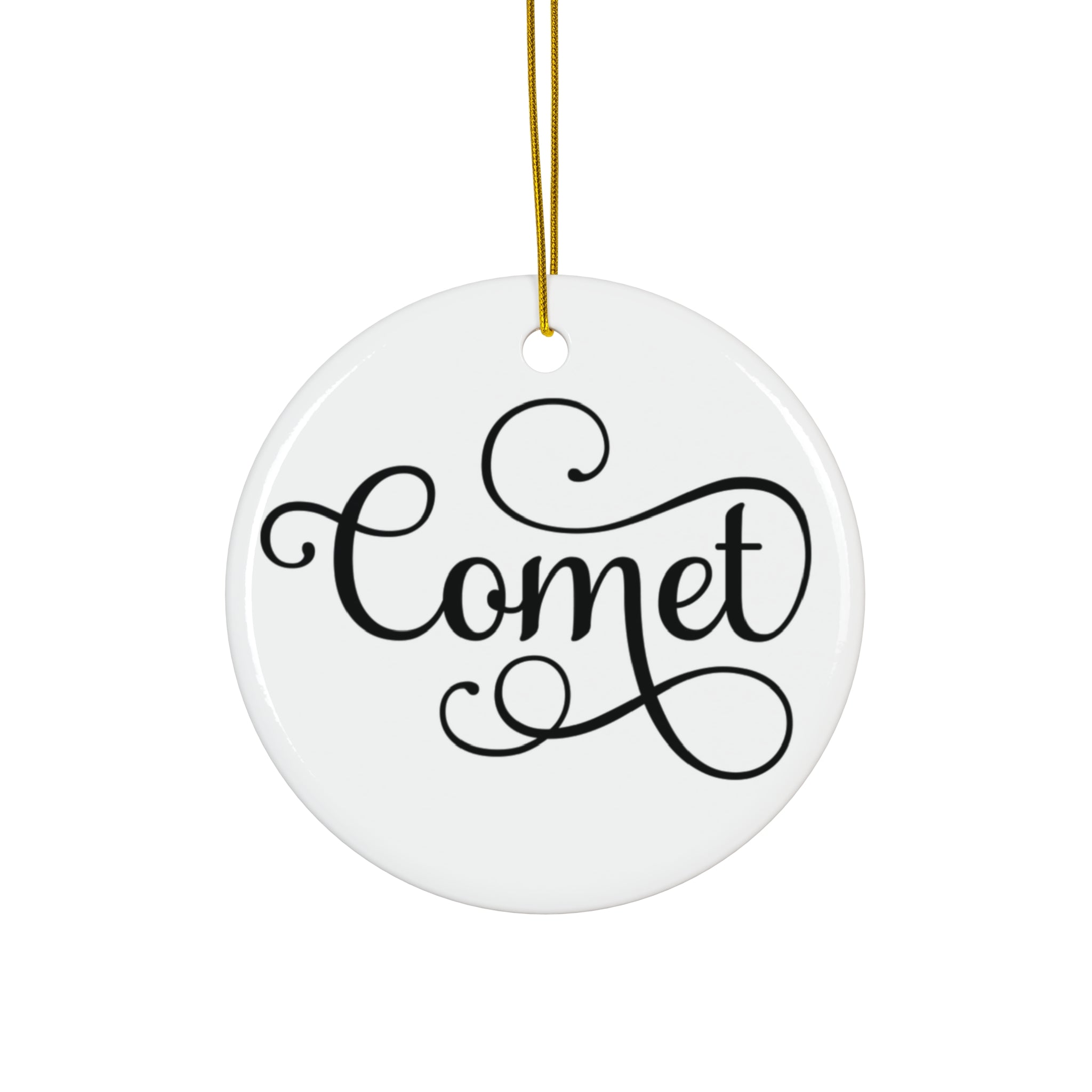 Comet Reindeer Ceramic Ornament By Santa's Creations     Item #273311 - Buckshot's Bargain Barn